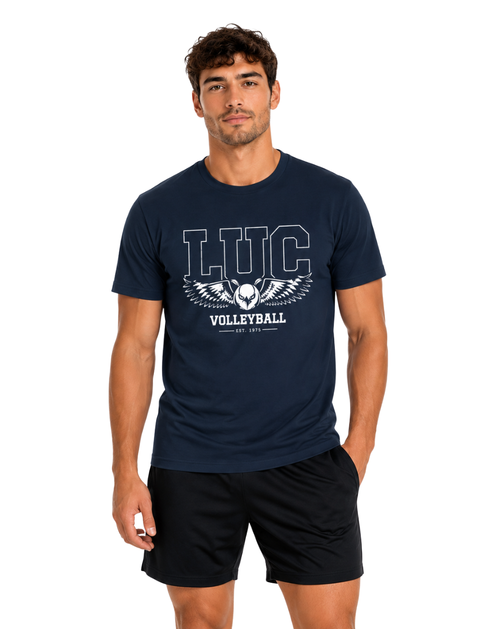 LUC Volleyball Navy