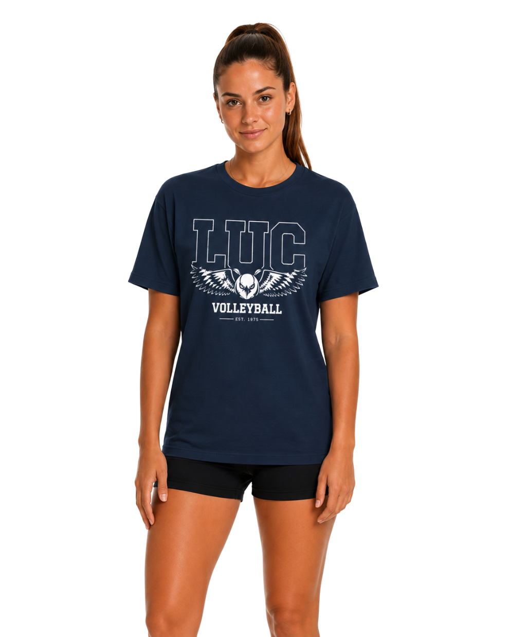 LUC Volleyball Navy